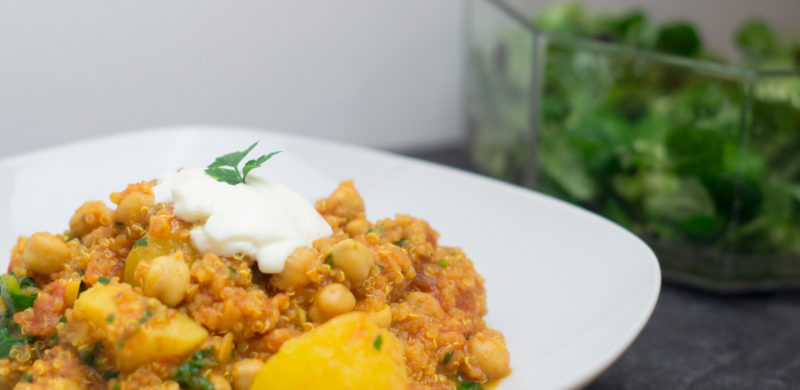 kichererbsten quinoa curry, rezept, # recipe #vegan #healthy #tumeric #kurkuma www.amigaprincess.com