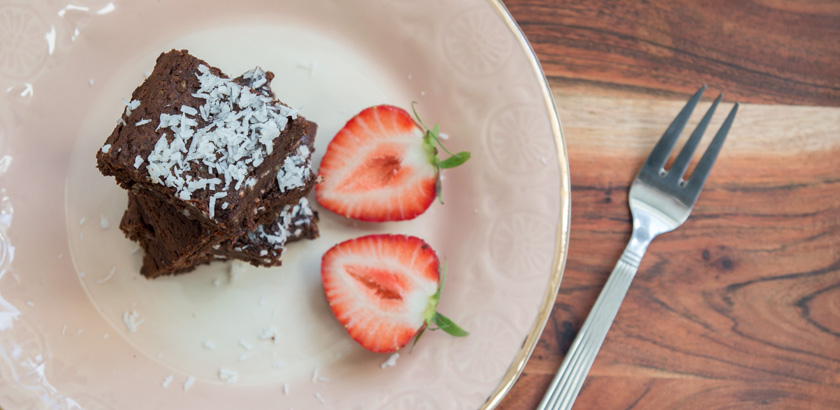 healthy brownies #kenwood #avocado #kokos #food #recipe #rezept #vegan #healthy #dessert #sweet