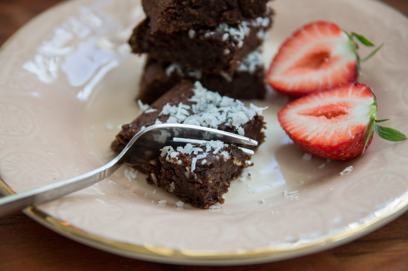 healthy brownies #kenwood #avocado #kokos #food #recipe #rezept #vegan #healthy #dessert #sweet