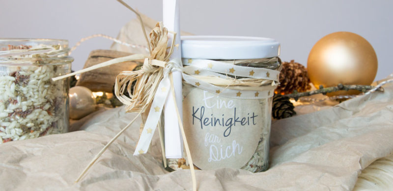 Zweierlei Risotto, DIY Risotto Mischung, Last minute Weihnachtsgeschenk, Xmas Inspo, kleine Aufmerksamkeit selber machen, Risottomischung selber machen, do it yourself Risotto mit Pilzen, mediterranes Risotto, DIY für Gourmets, Foodblogger, Food Inspo, Rezept, wwww.amigaprincess.com