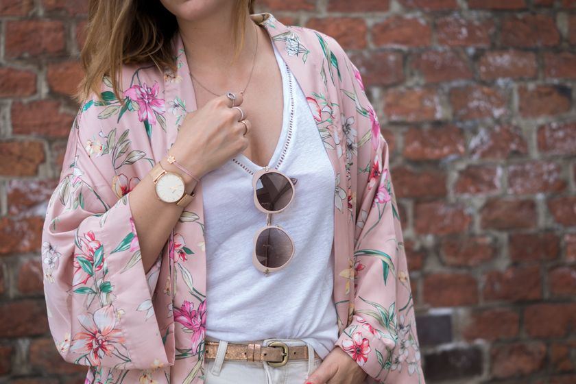 #ootw: Festival Look mit rosa Kimono* 9