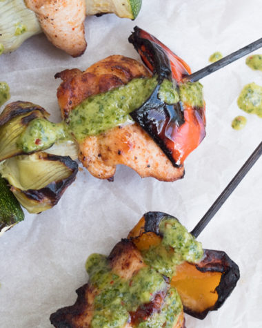 Marokkanische Hühnerspieße mit Minzdip #sogrillthofer, bbq, hühnerfleisch grillen, rezept, recipe, mintsalsa, chicken, amigaprincess, foodblogger, food, einfach und schnell
