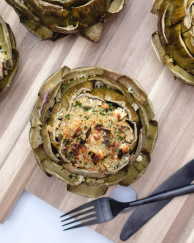gefüllte artischocken mit bulgur, artischocken kochen, artischocken selbst zubereiten, stuffed artichokes, fooodblogger, einfach und schnell, französische küche, www.amigaprincess.com