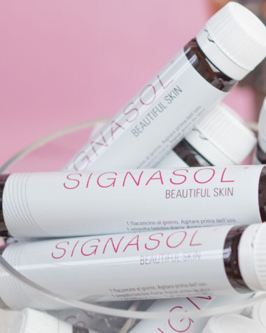 Straffes Bindegewebe dank Kollagen, Kollagendrink, Signasol, Kollagenpeptide, Kollagen zum Einnehmen, Bindegewebsschwäche, schwaches Bindegewebe, Tipps gegen Cellulite, Orangenhaut, beautiful skin, schönes Hautbild, apothekenexklusives Produkt, Beauty, Tipps gegen Cellulite, Bindegewebe stärken, Trink-Kur, Kollagenproduktion, Hautelastizität, hautstraffend, Erfahrungsbericht, Erfahrung mit Signasol, www.amigaprincess.com