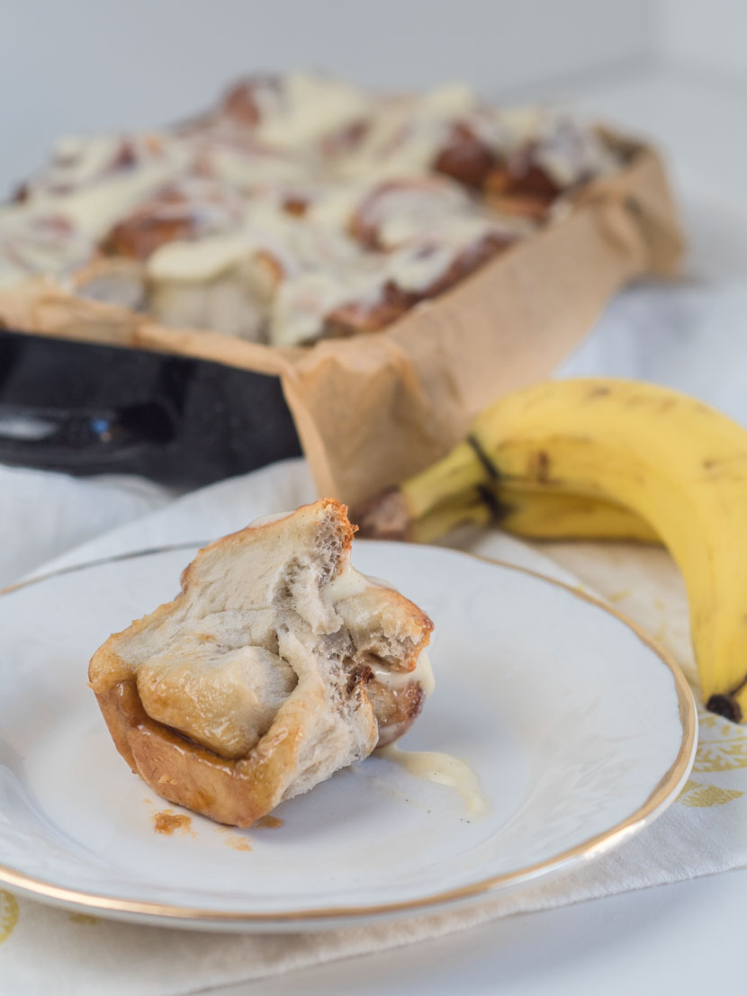 Banana Cinnamon Rolls 2