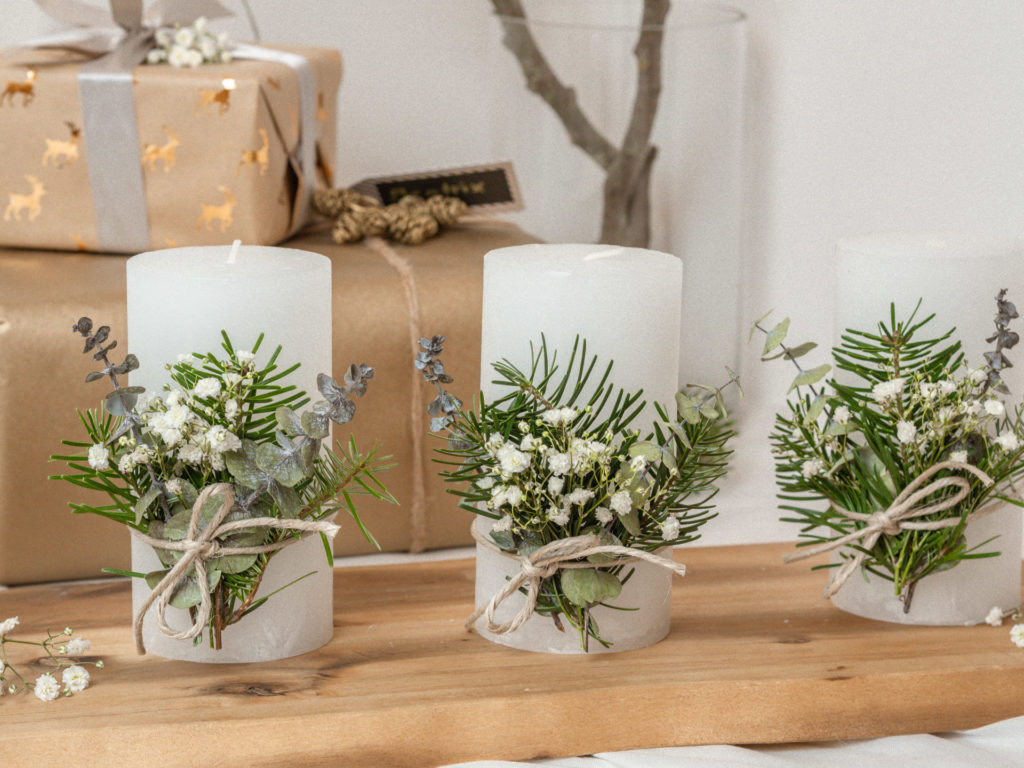 Last Minute DIY Adventskranz im skandinavischen Stil 4