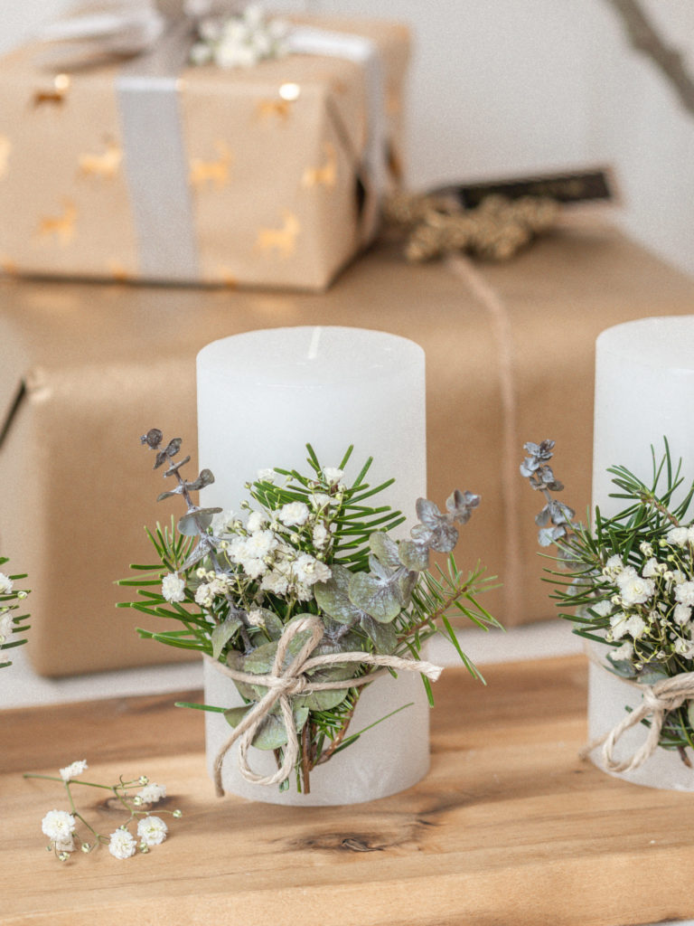 Last Minute DIY Adventskranz im skandinavischen Stil 100