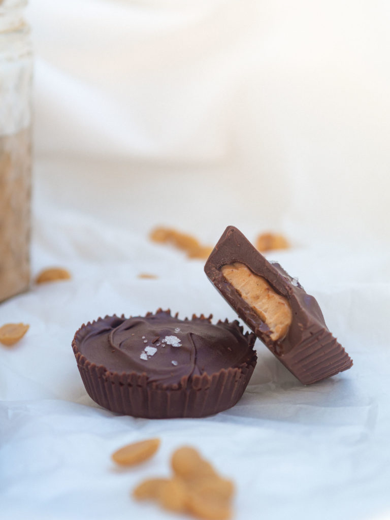 5 Zutaten Peanutbutter Cups - vegan und glutenfrei 8