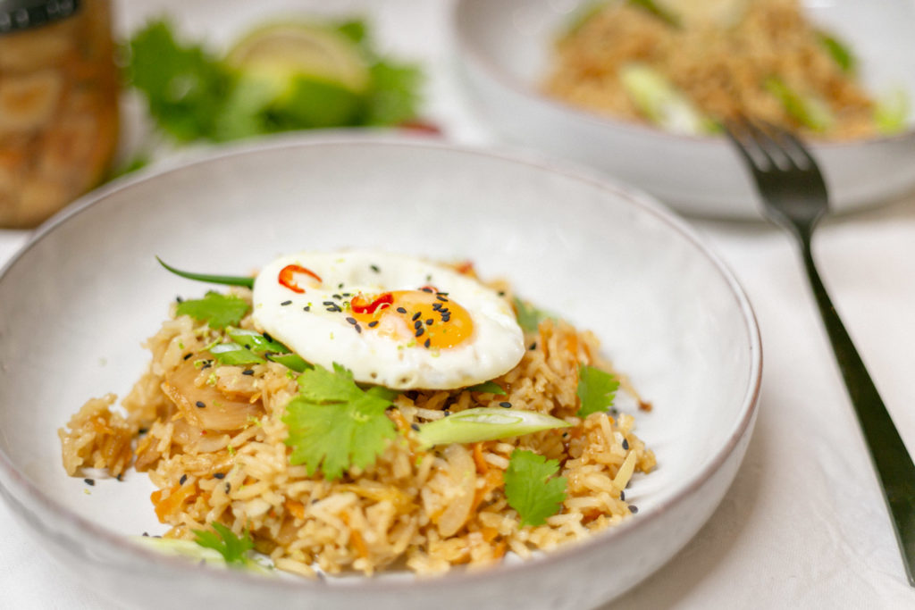 Kimchi fried rice - schnelles Abendessen 51