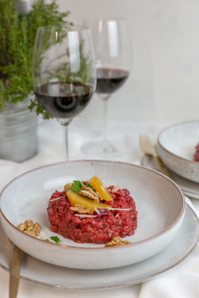 Rote Beete Risotto mit Orange 21